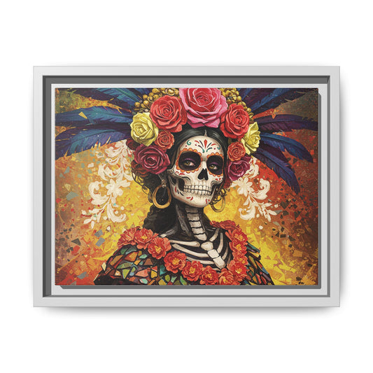 LaCatrina Elegance: Framed Matte Canvas Art #10