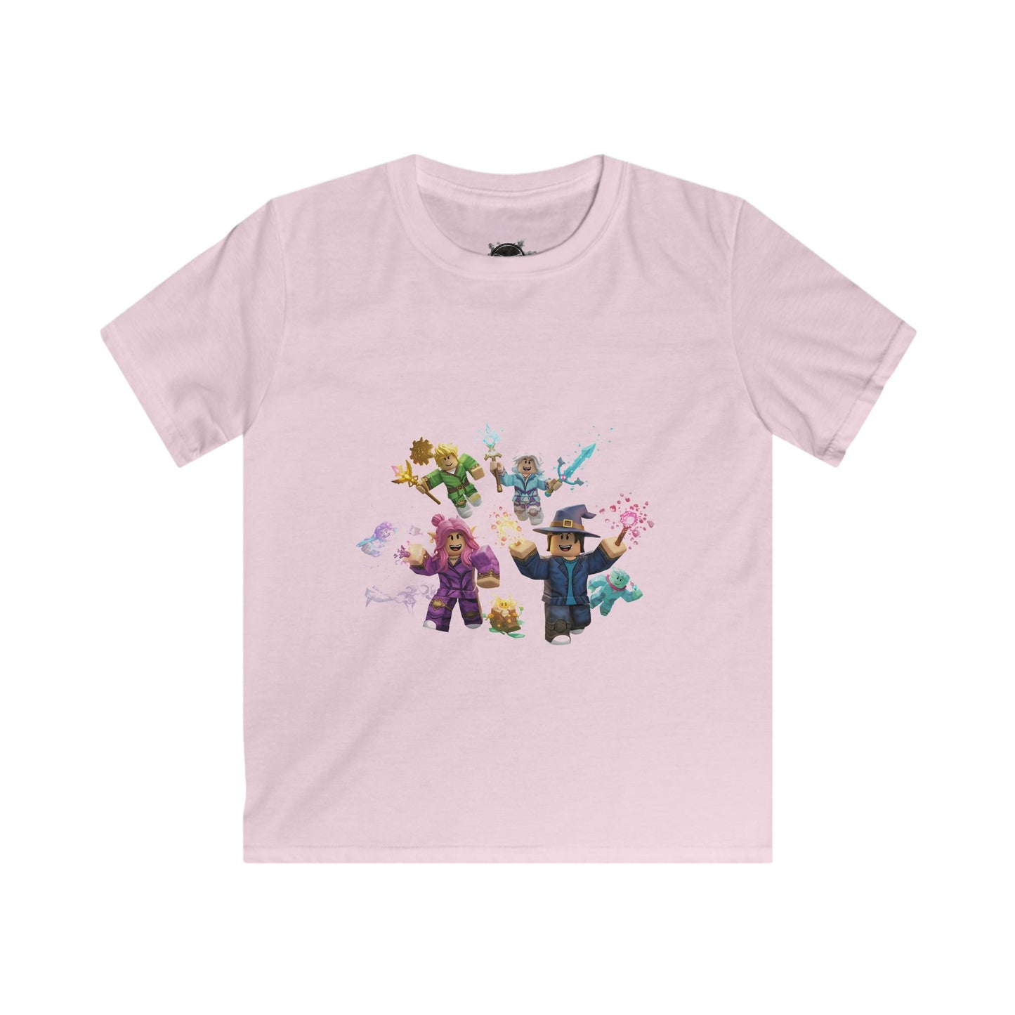 Back to School Voxel Adventure - Kids' Softstyle Tee