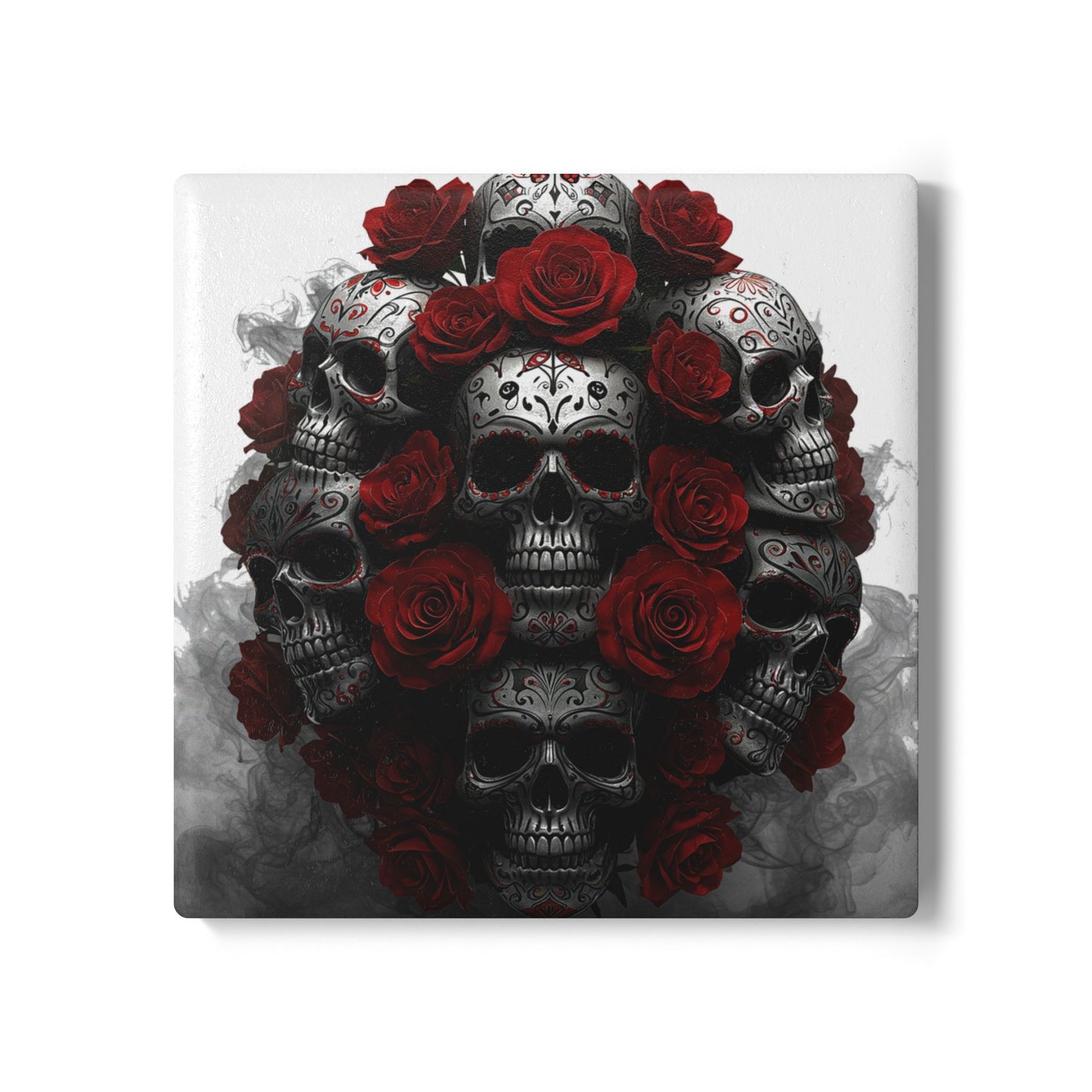 LaCatrina Edge: Ceramic Coaster #28 - Bold and Daring