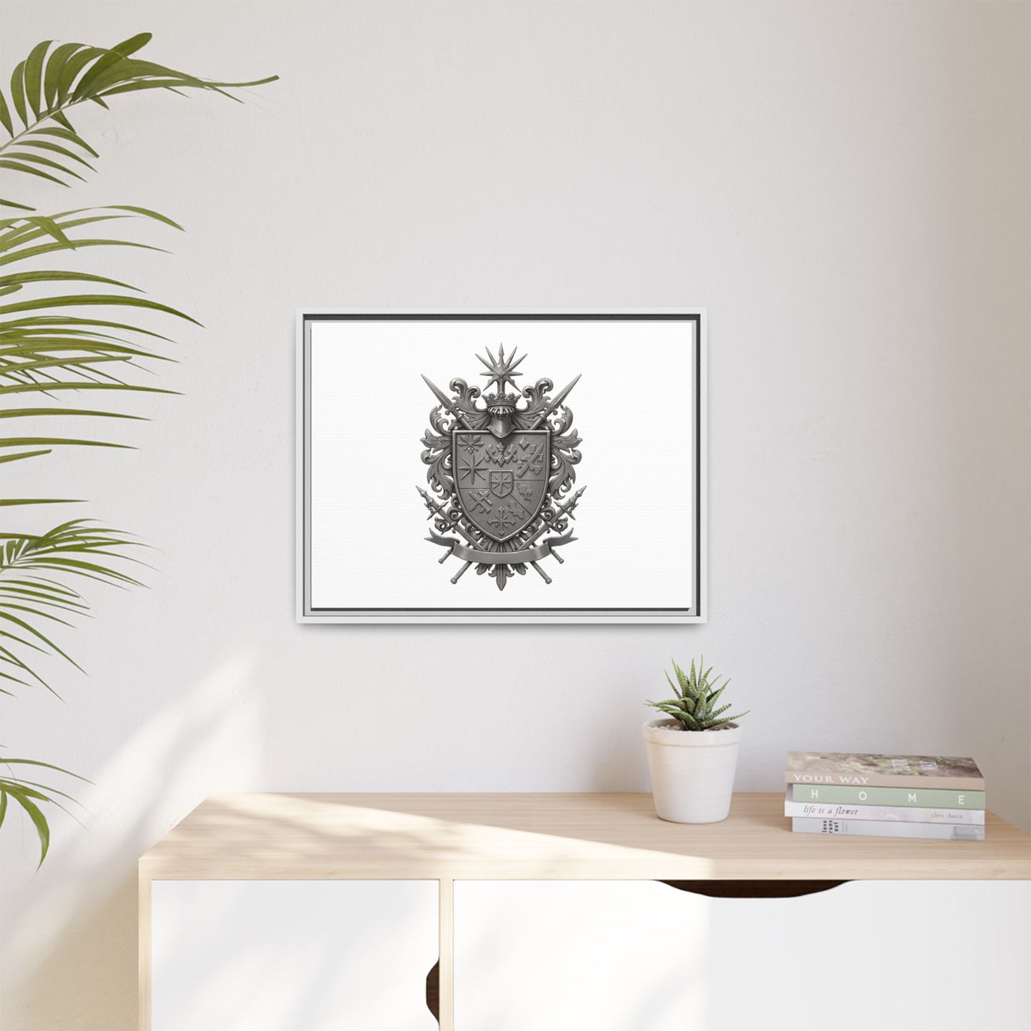 Elegant Guild #8 - Professional Multi-Color Framed Canvas