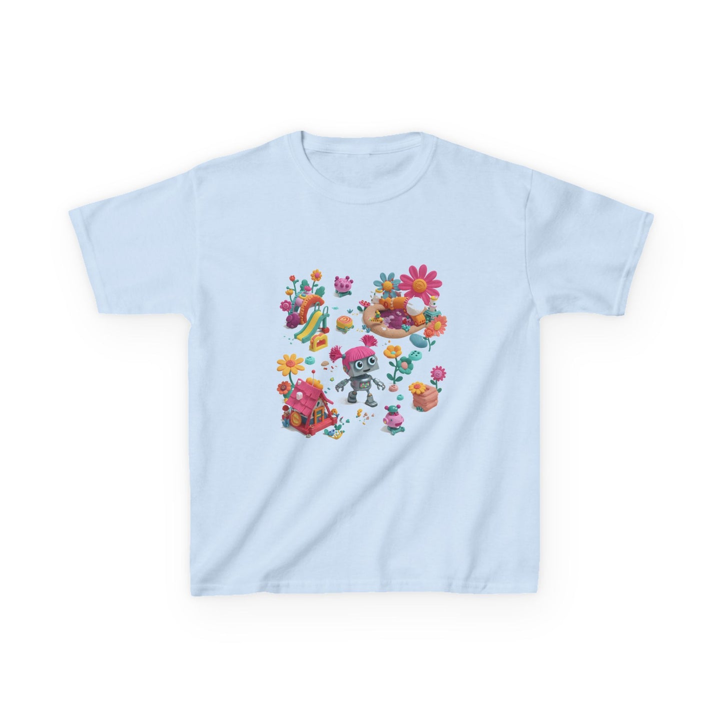 Level Up! Kids Gamer Tee - Heavy Cotton Casual Style