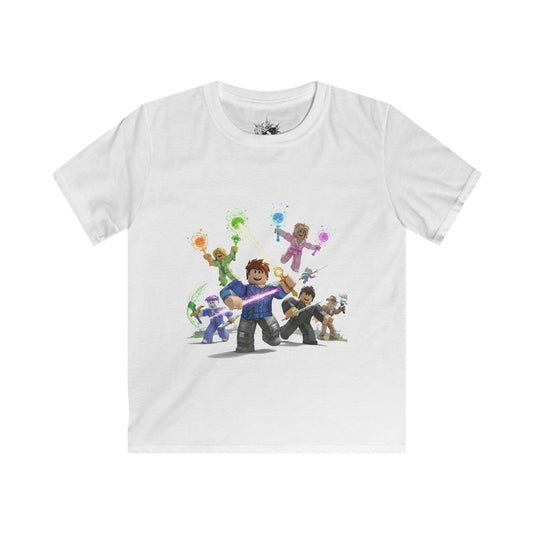 Back to School Blast Kids Tee - Voxel Adventure Edition