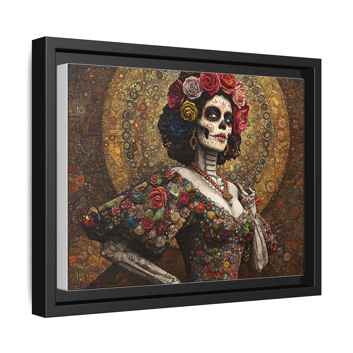LaCatrina Elegance: Professional Multi-Color Framed Matte Canvas