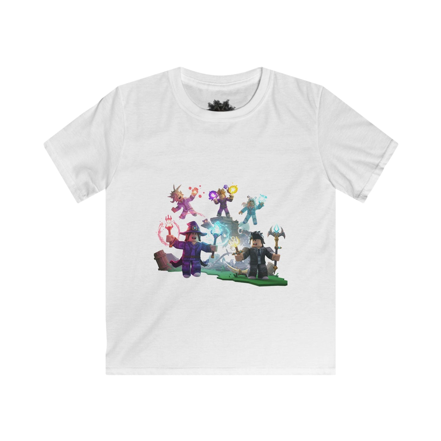 Back to School Voxel Adventure - Kids Softstyle Tee