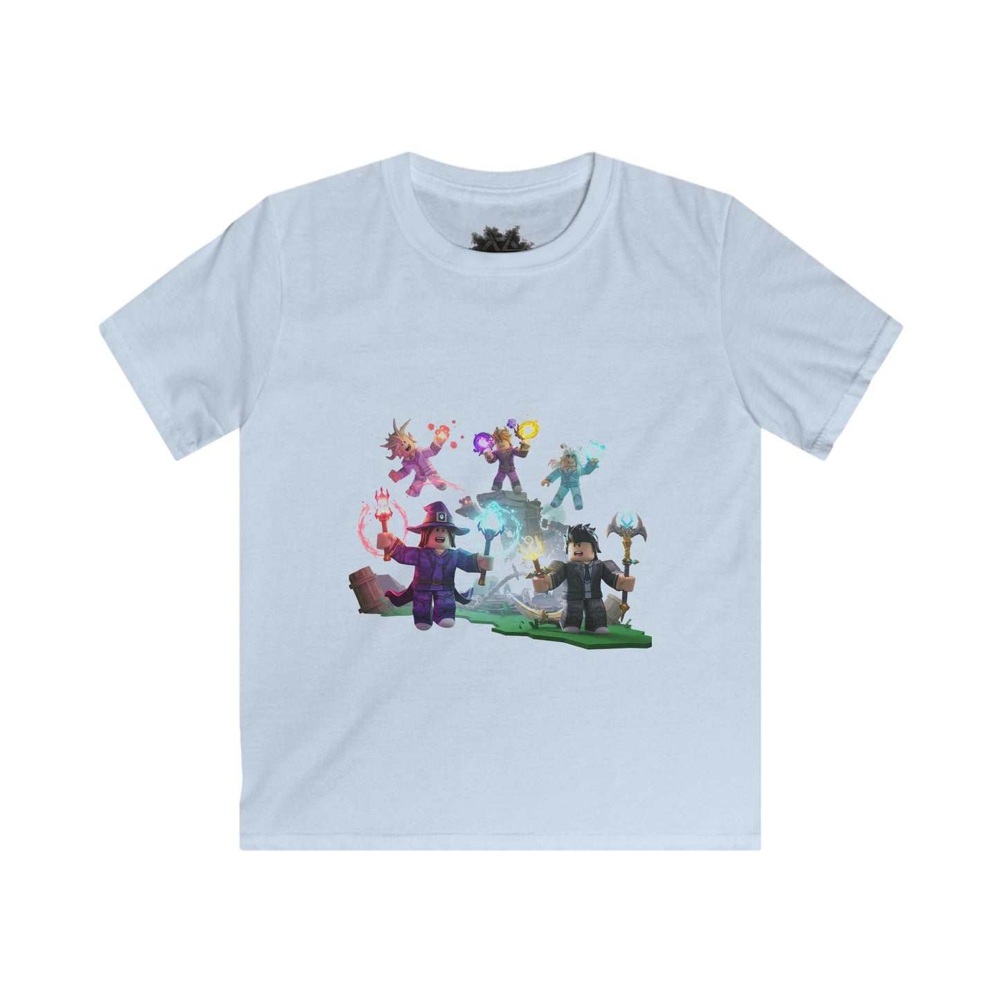 Back to School Voxel Adventure - Kids Softstyle Tee