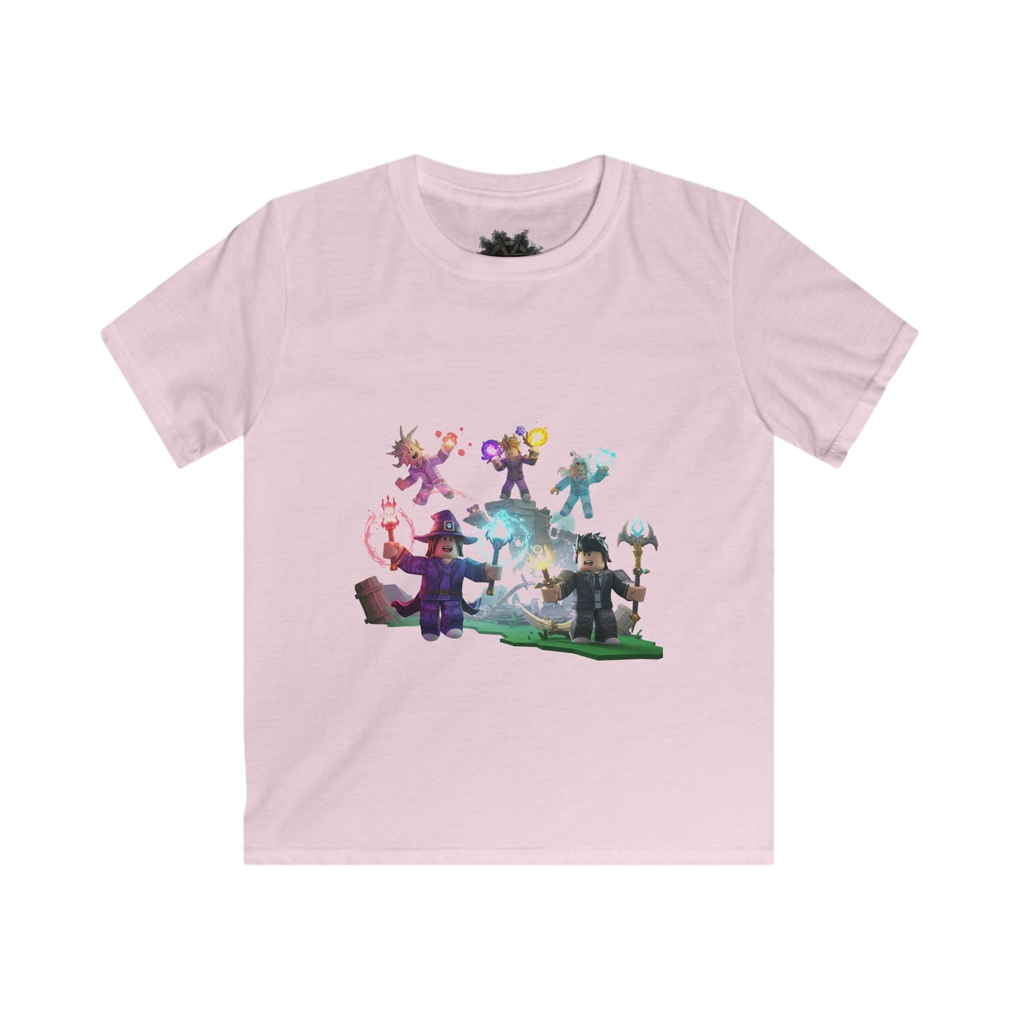 Back to School Voxel Adventure - Kids Softstyle Tee