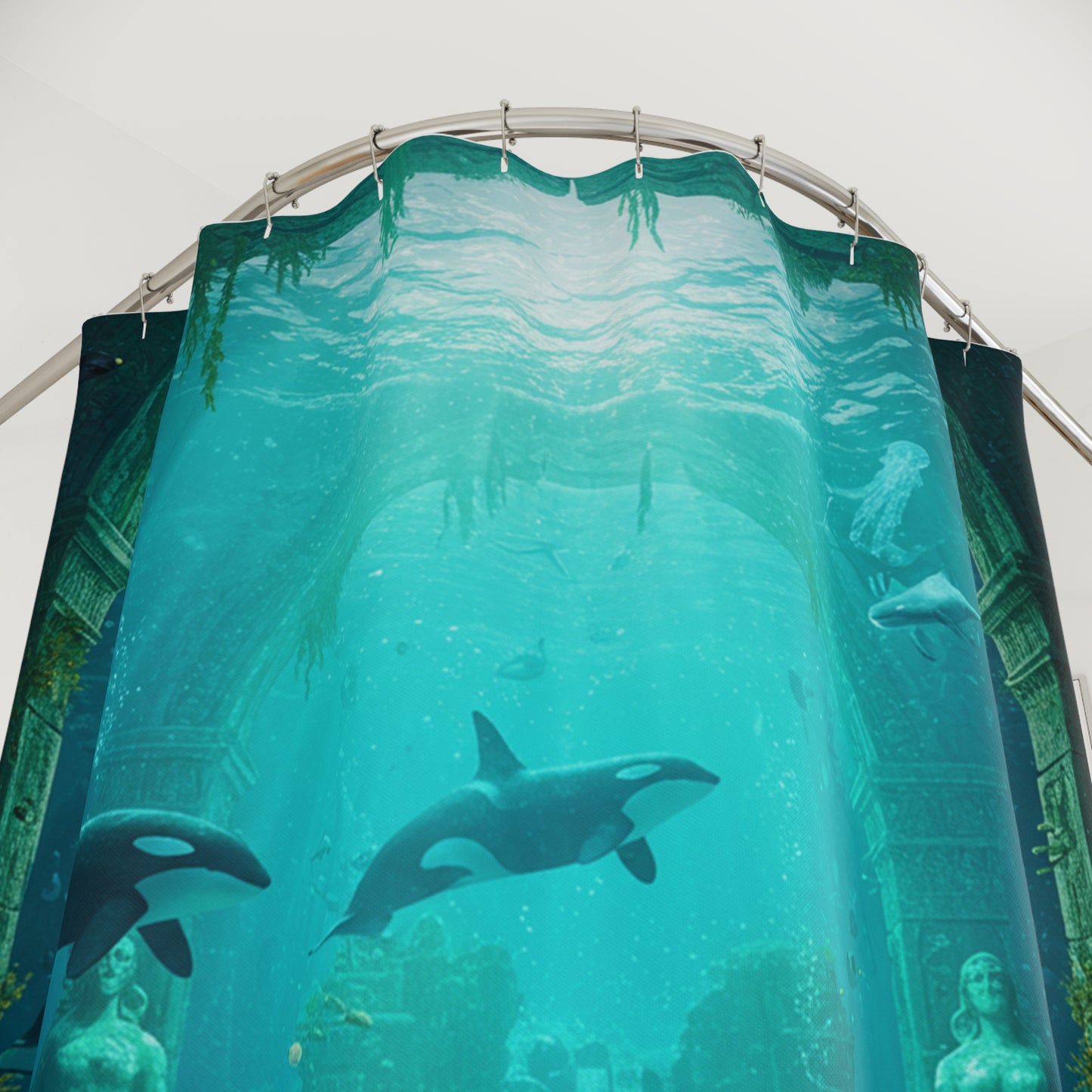 Atlantis Edge: The Lost City Shower Curtain #17