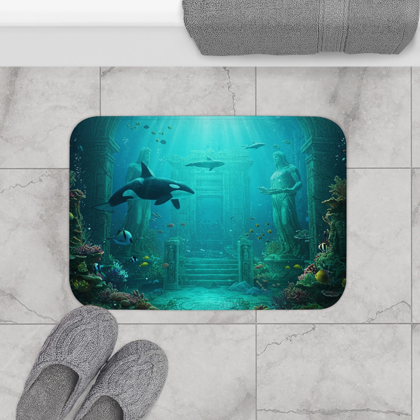 Atlantis Escape Casual Bath Mat