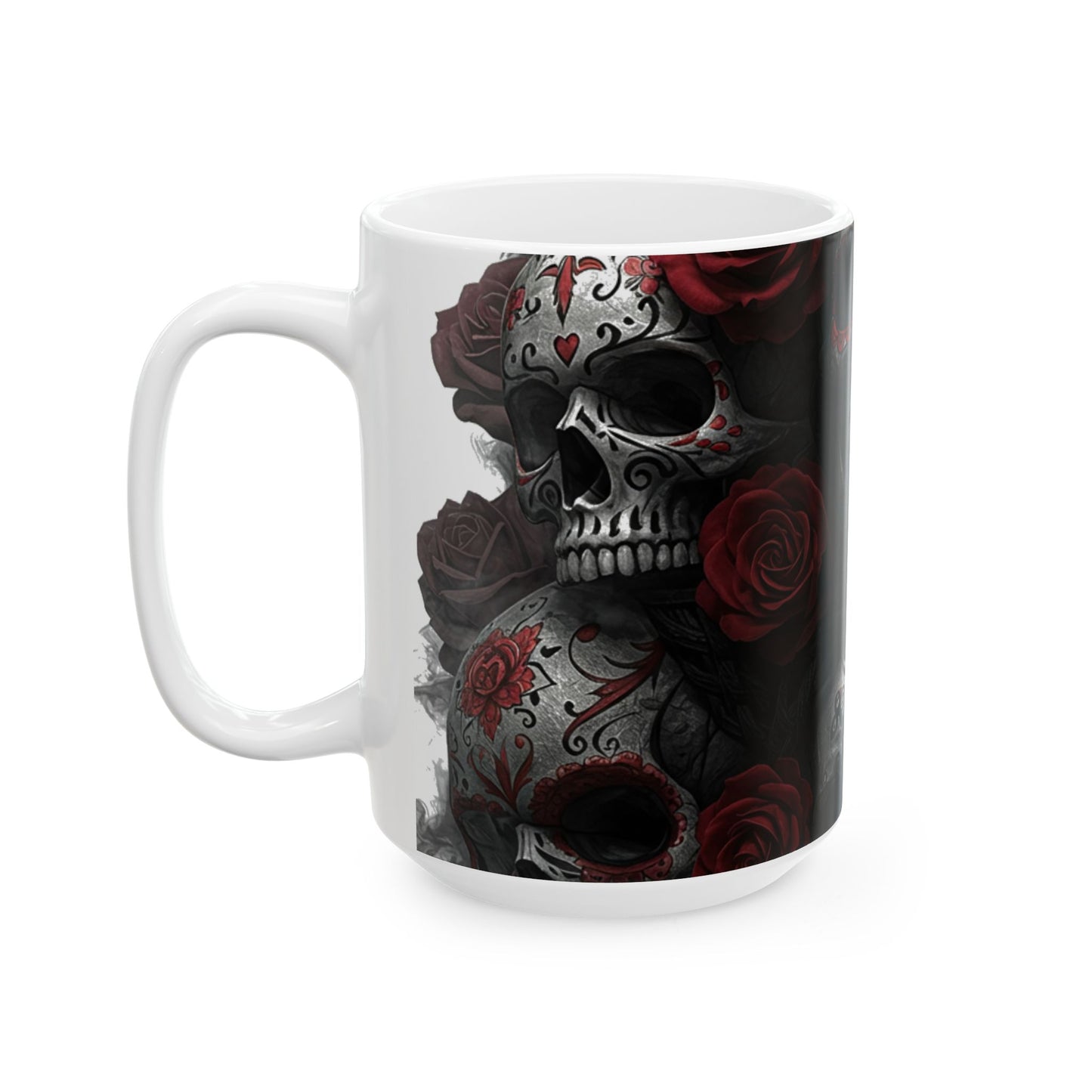 LaCatrina Charm Ceramic Mug - Casual Sip of Tradition