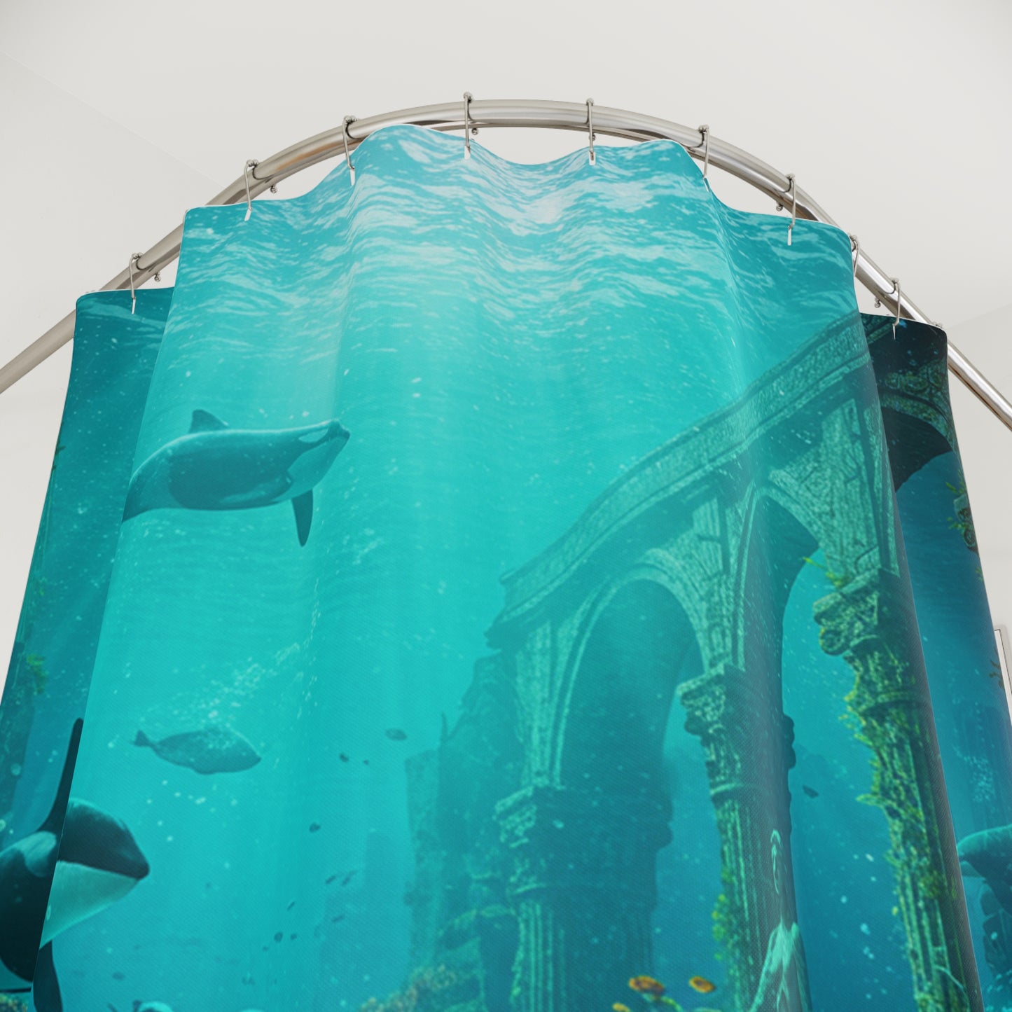 Atlantis Edge: The Lost City Edition Shower Curtain
