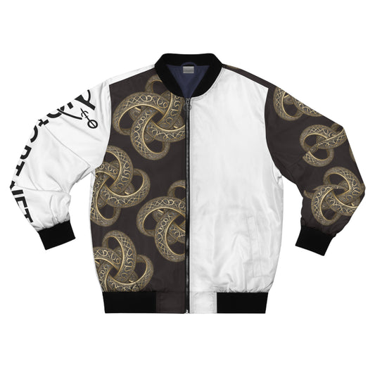 NOTGPT Golden Glyph - Bomber Jacket - All-over Print