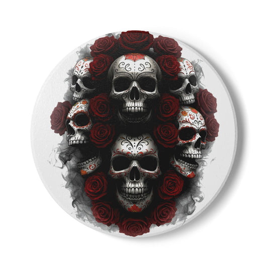 LaCatrina Edge: #39 Ceramic Coaster – Daring Décor