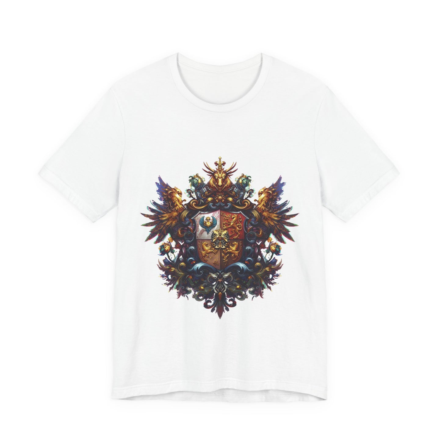 Guild Emblem Fusion Tee - Trendy Unisex Style #43