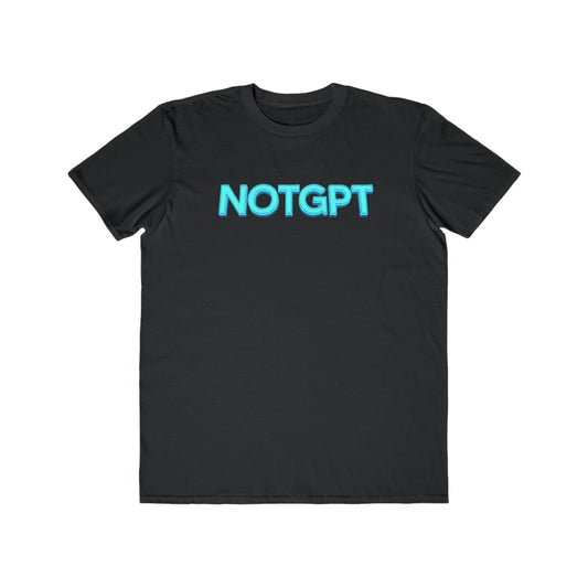 NOTGPT Cyan Glow – Snug Tee