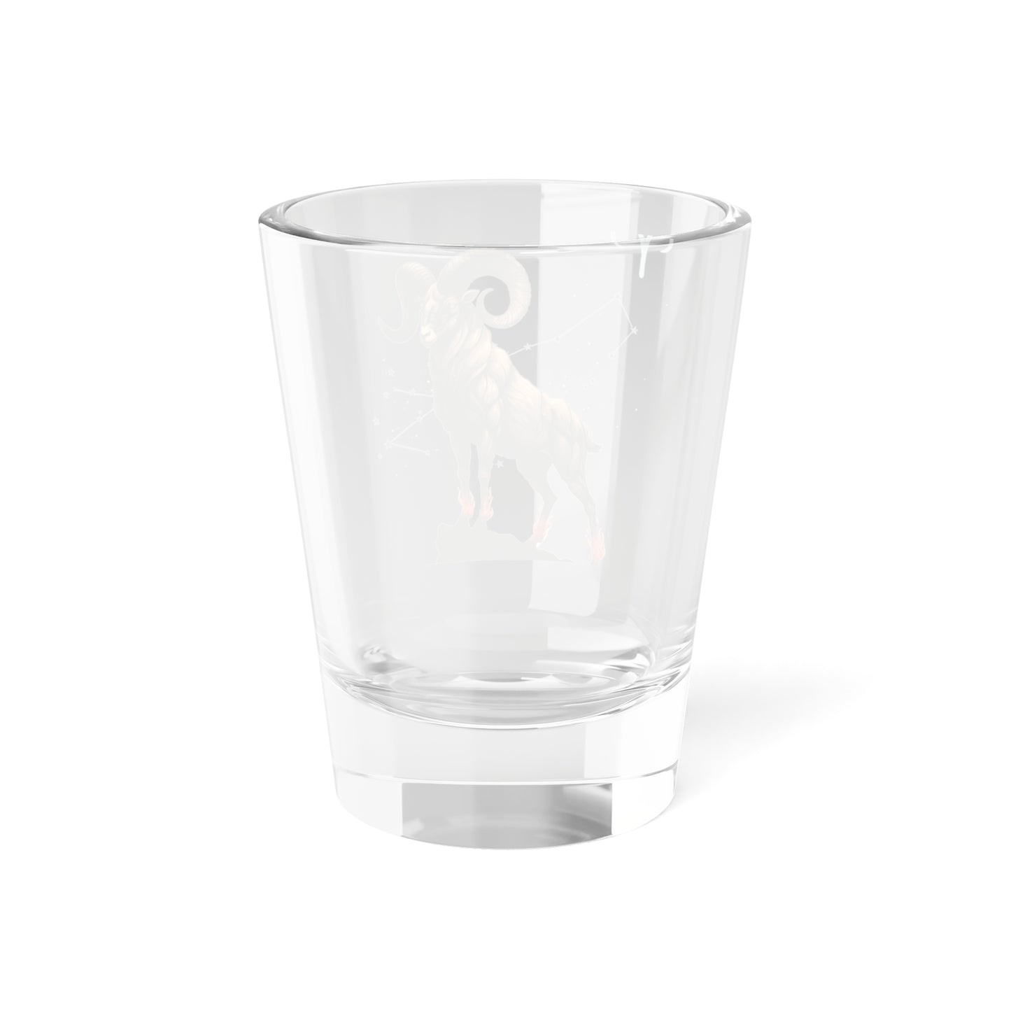 Aries Fire Zodiac Trendy Shot Glass - Ignite Your Night