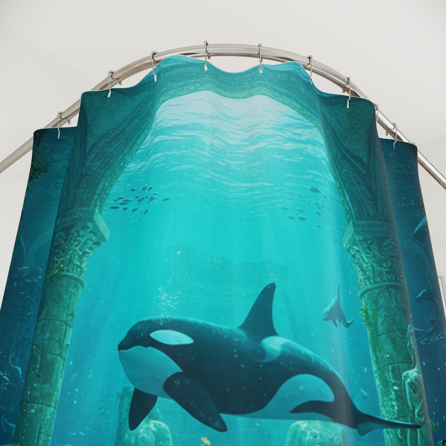 Atlantis Edge: The Lost City Shower Curtain
