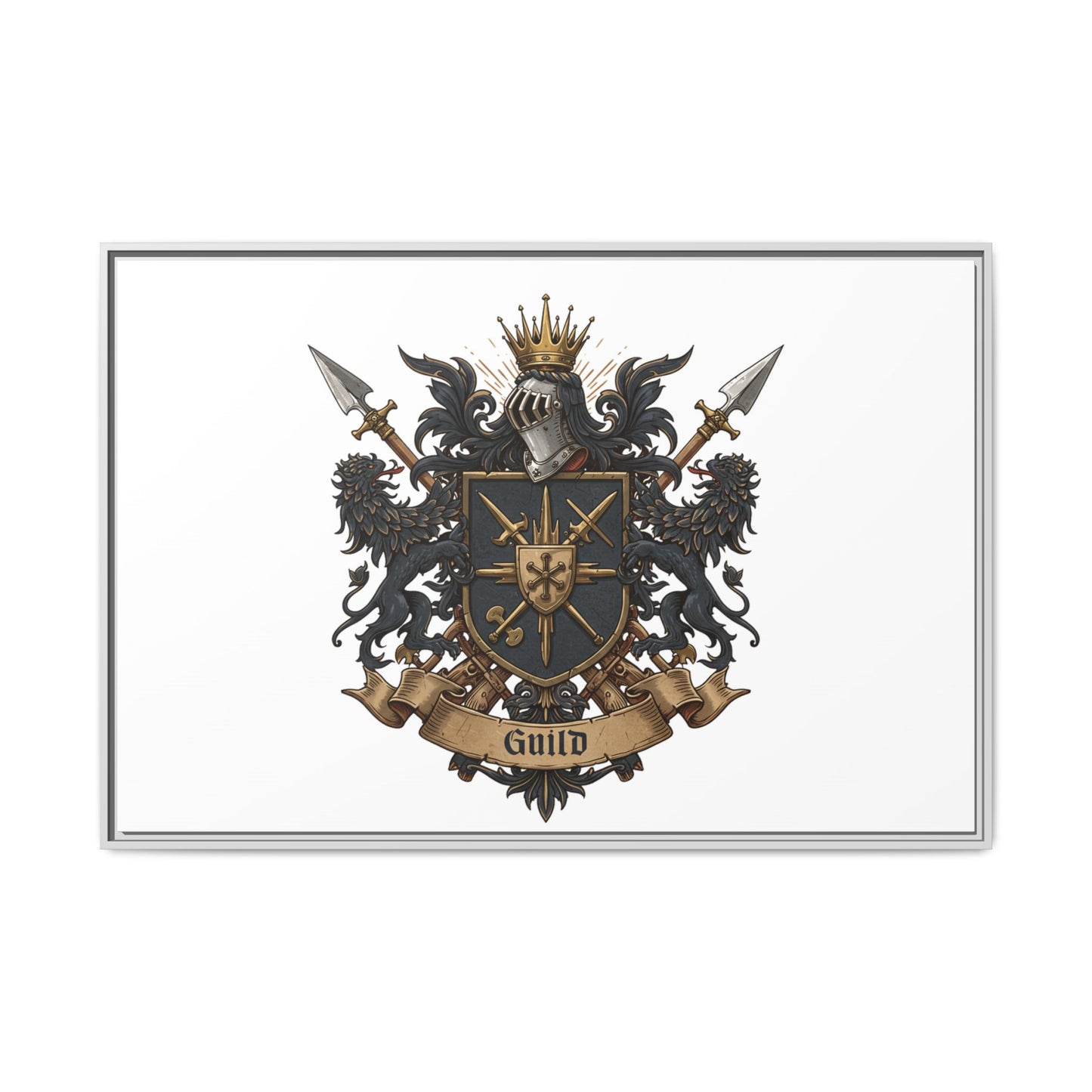 Guild Edition #3 - Professional Elegance Framed Canvas