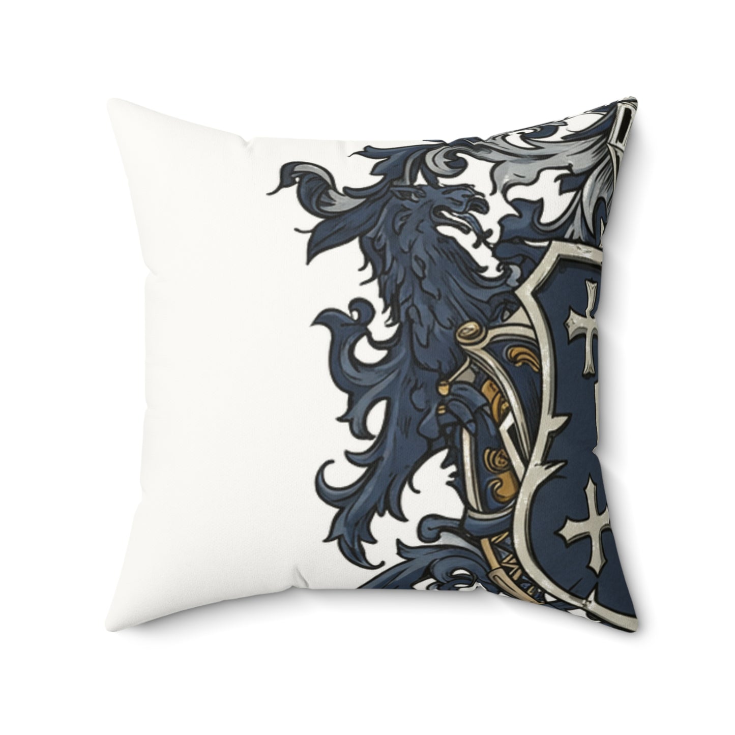 Urban Edge Luxe: Faux Suede Decorative Pillow