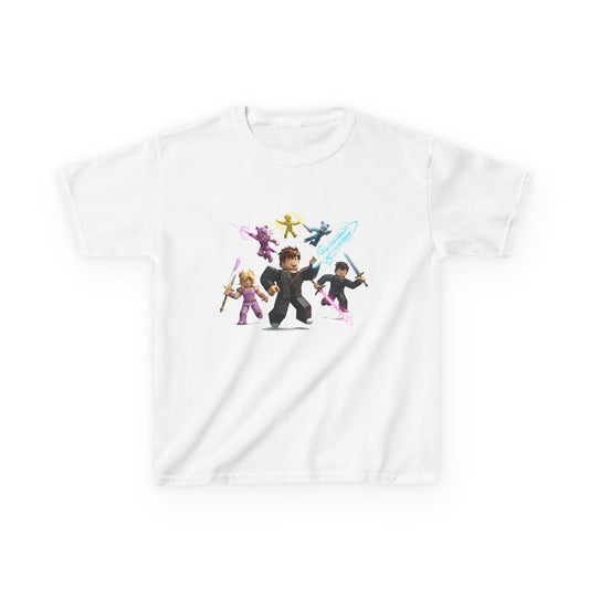 Pixel Pals Playground - Trendy Voxel Tee for Kids