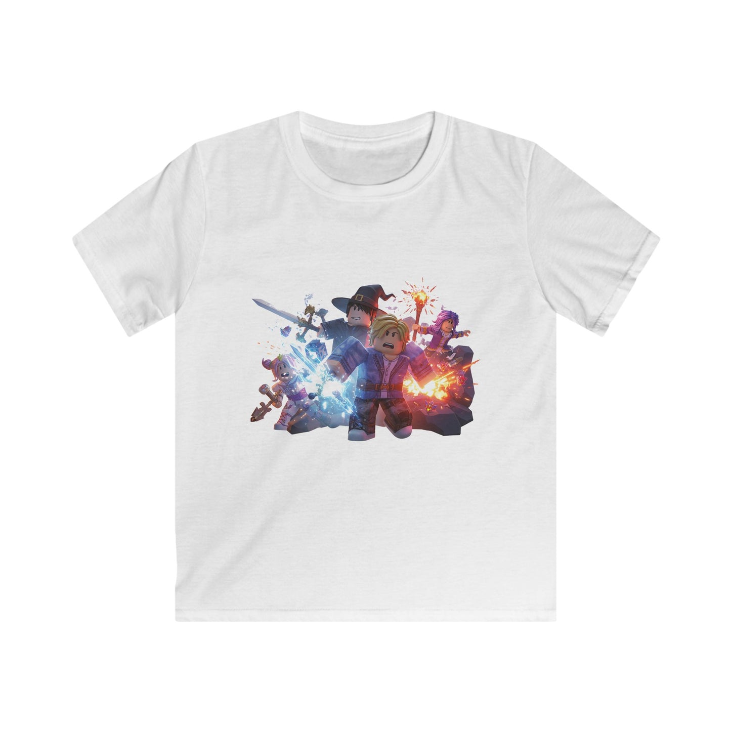 Pixel Pals Adventure Kids Tee - Casual Softstyle #29
