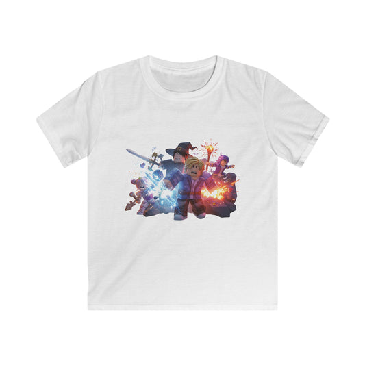 Pixel Pals Adventure Kids Tee - Casual Softstyle #29