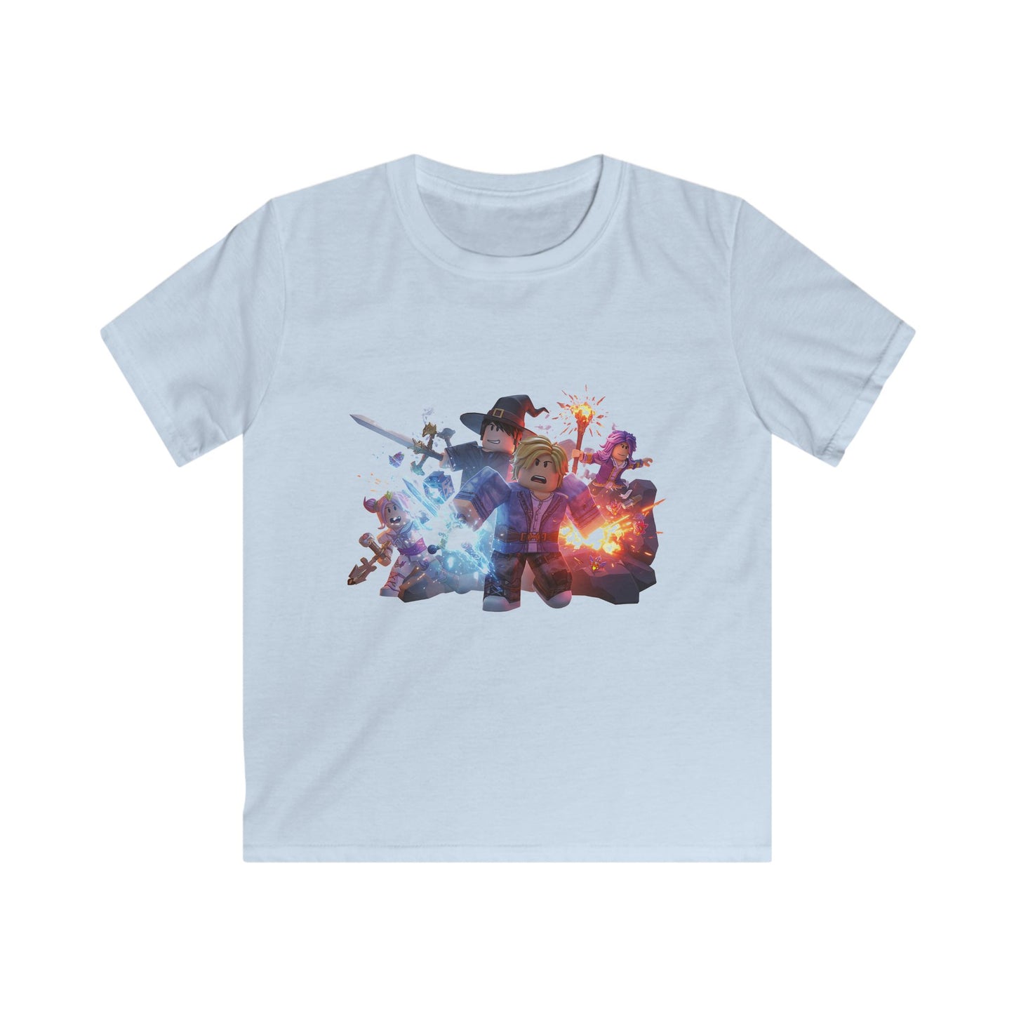 Pixel Pals Adventure Kids Tee - Casual Softstyle #29