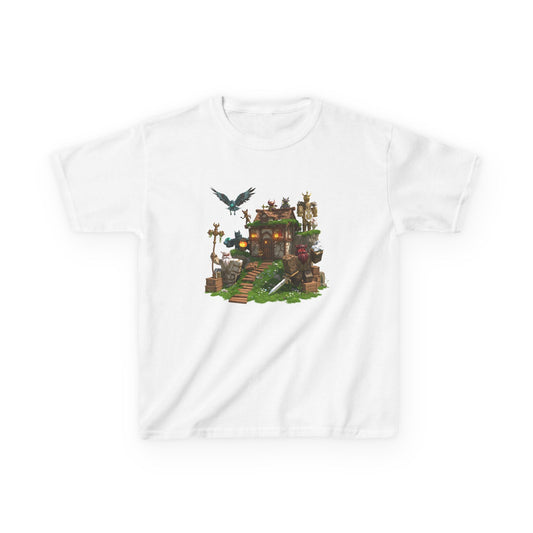 Pixel Pals Adventure - Kids' Trendy Heavy Cotton Tee