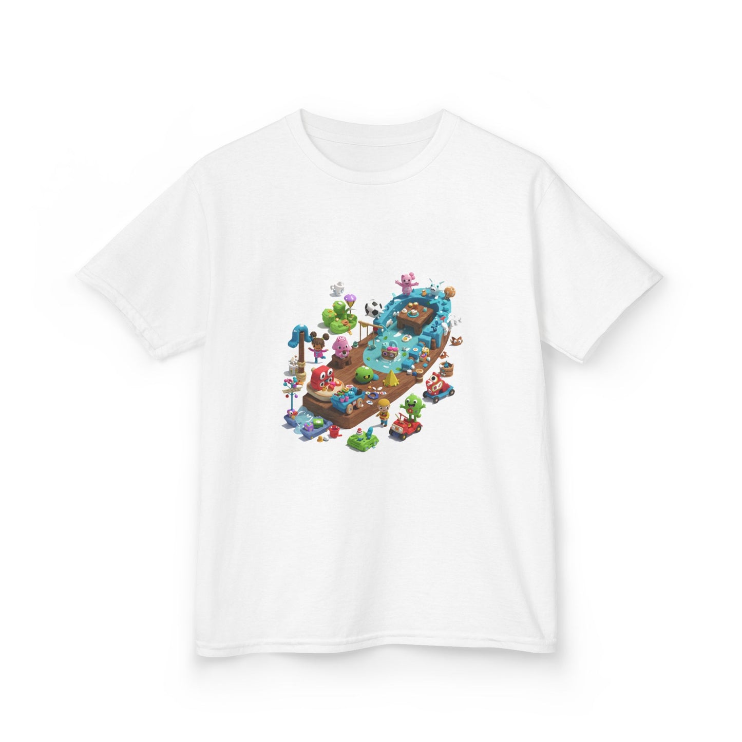 Level Up! Kids' Gamer-Inspired Heavy Cotton Tee