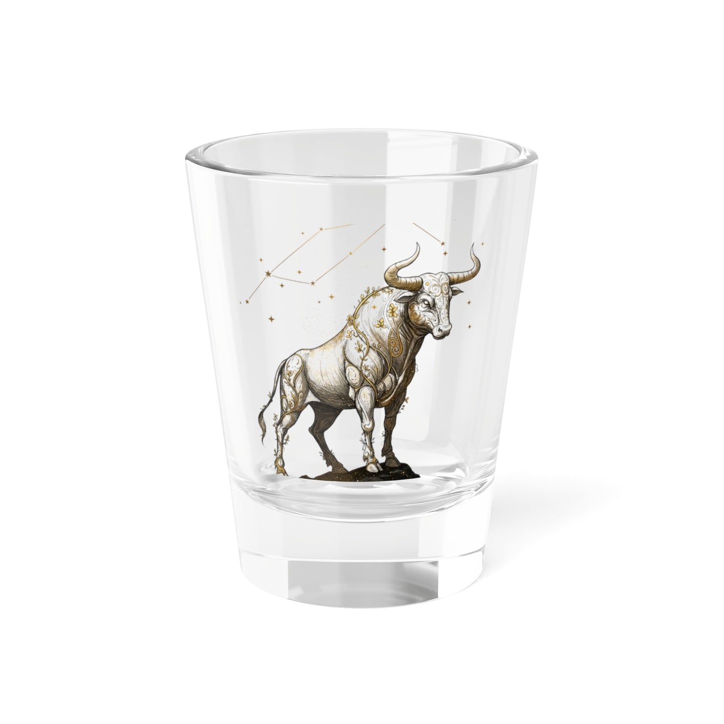 Taurus Zodiac Power Shot Glass - Trendy 1.5oz