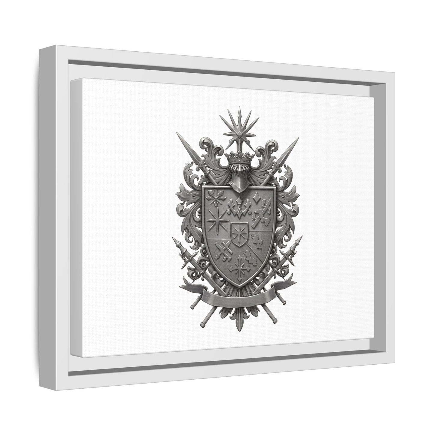 Elegant Guild #8 - Professional Multi-Color Framed Canvas
