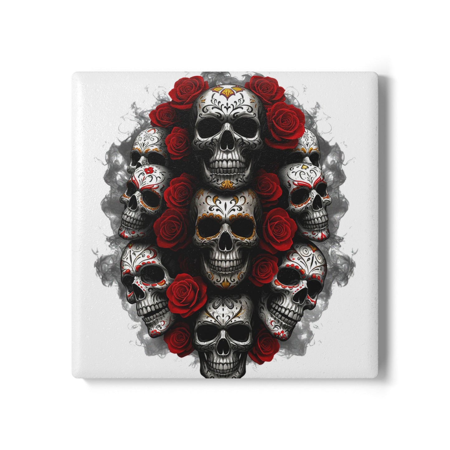 LaCatrina Edge: Bold Ceramic Coaster #42