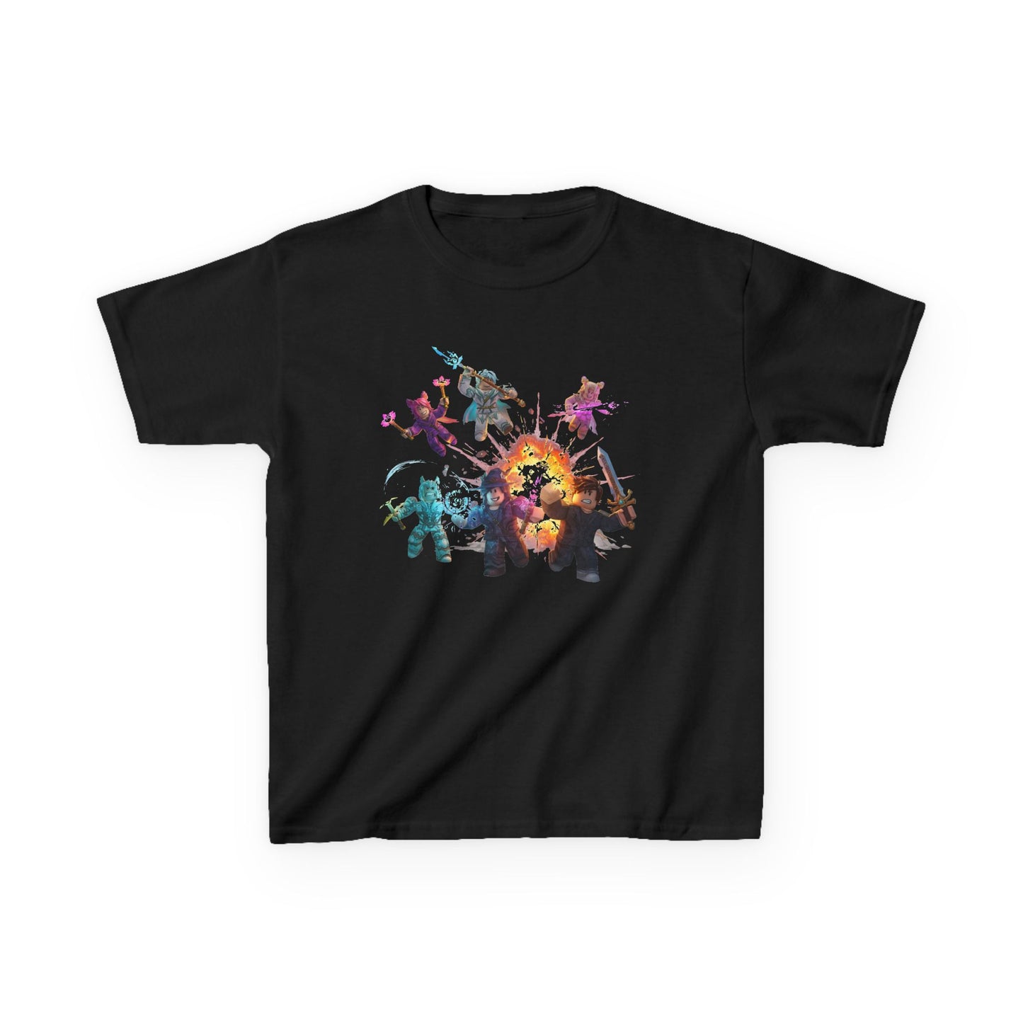 Pixel Pals Adventure - Kids Trendy Voxel Tee