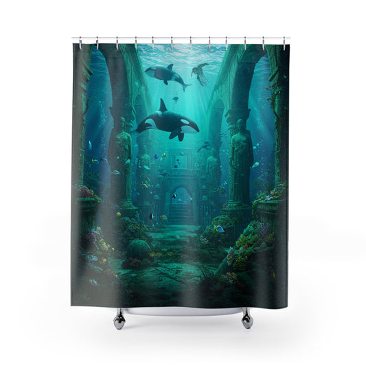 Atlantis Edge: The Lost City Shower Curtain #32