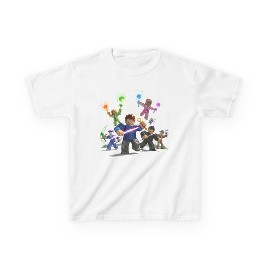Pixel Pals Adventure - Kids' Trendy Voxel Tee