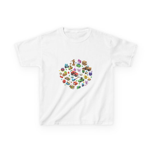 Back to School Blast: Kids' Gamer Paradise Tee!
