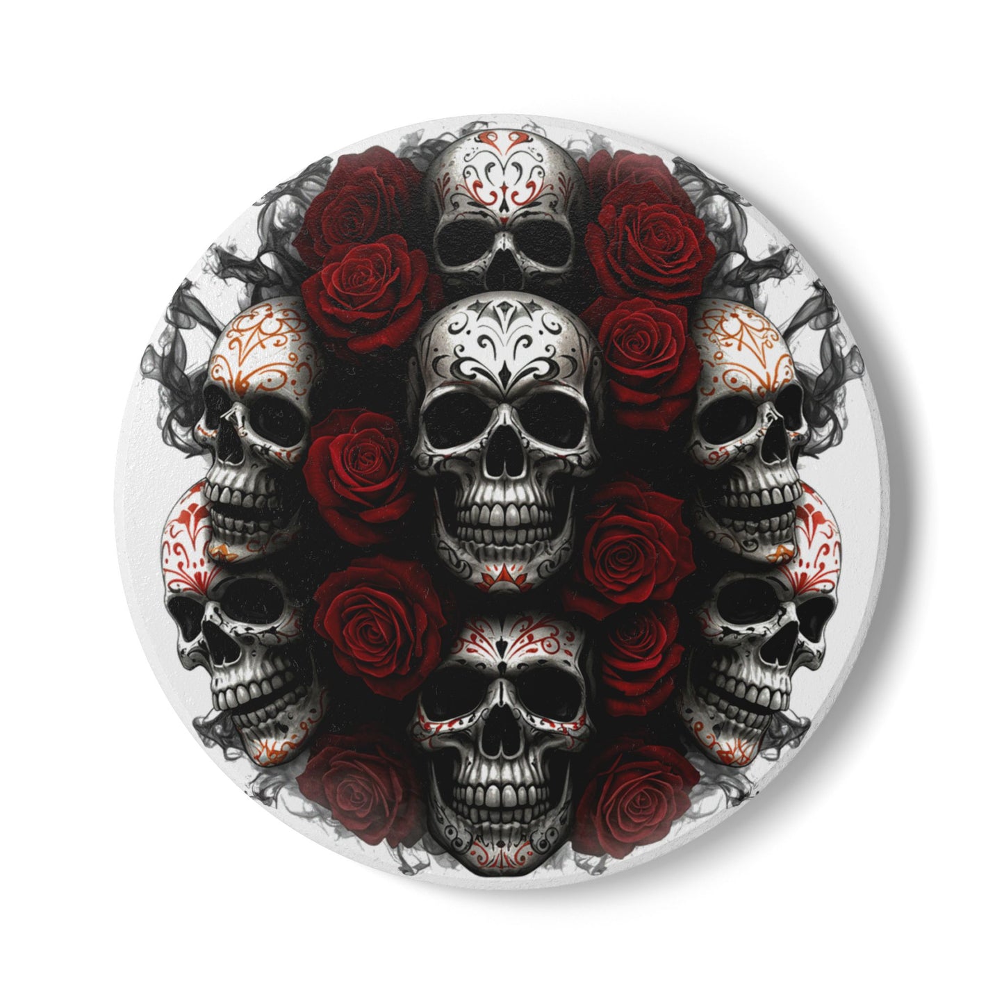 LaCatrina Edge: Bold Ceramic Coaster #36
