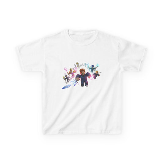 Voxel Adventure Kids Heavy Cotton Tee - Trendy Edition #133