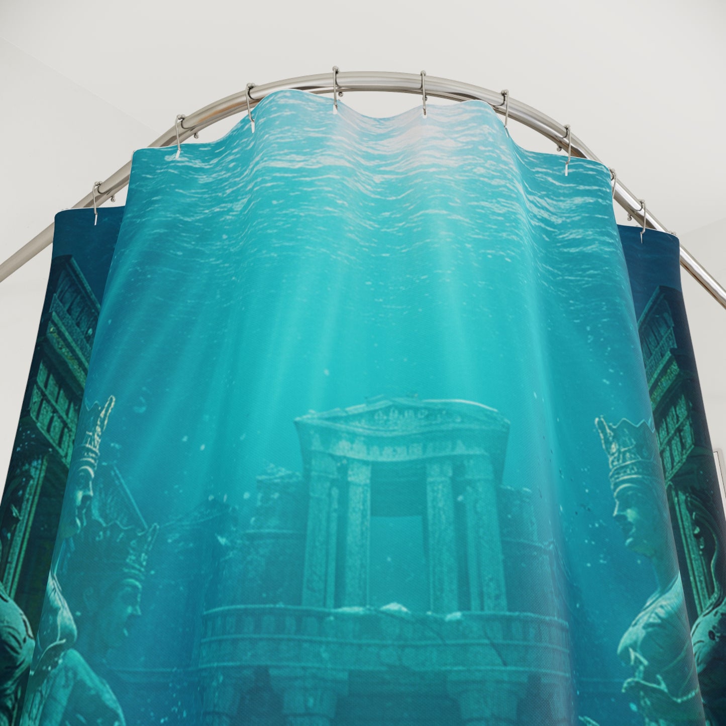 Atlantis Edge: Uncover the Mystery Shower Curtain