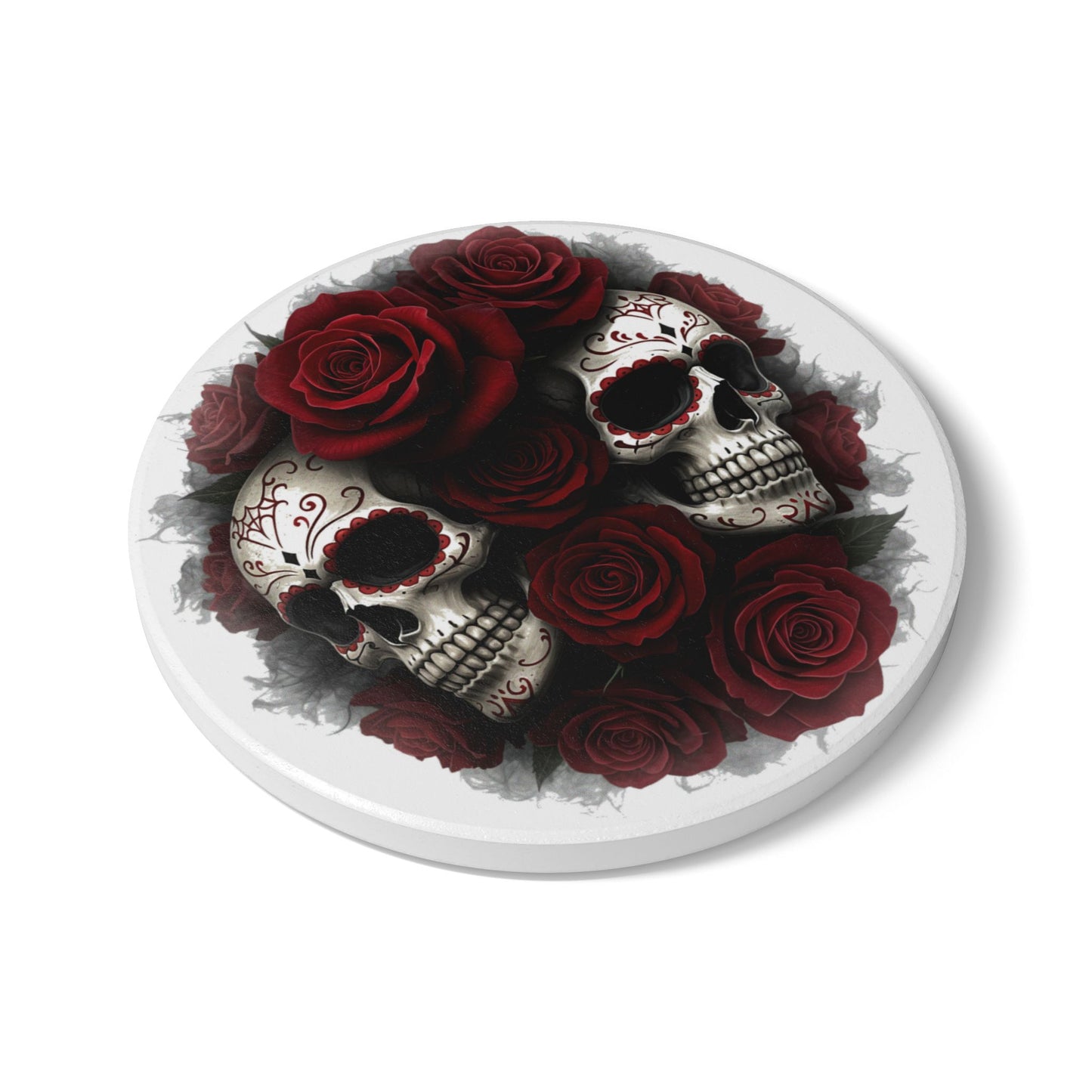 LaCatrina Edge: Daring Ceramic Coaster #14