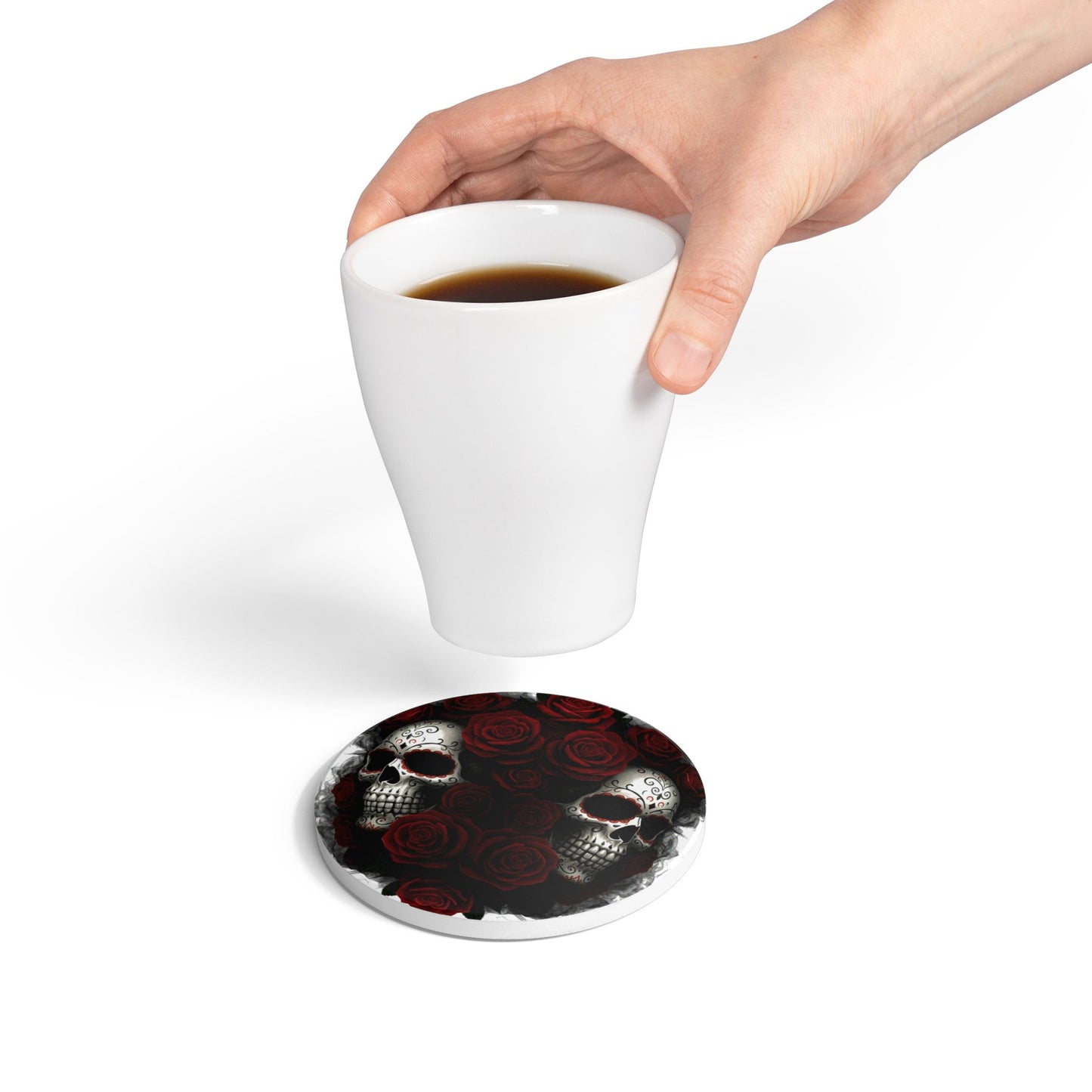 LaCatrina Edge: Ceramic Coaster #12
