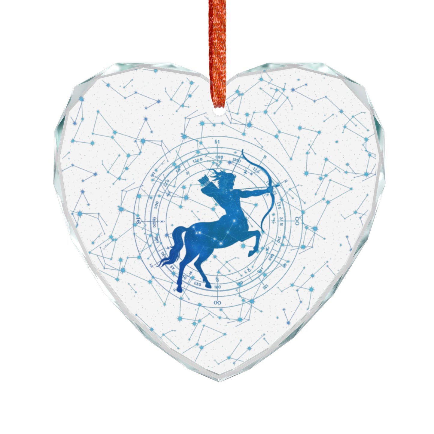 Sagittarius Edge - Dual Zodiac Crystal Ornament #12