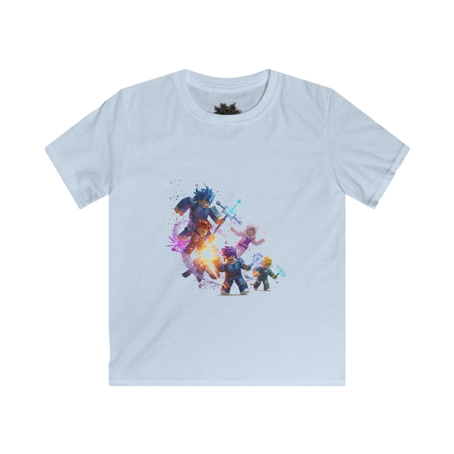 Voxel Adventure Kids Softstyle Tee - Back to School Edition
