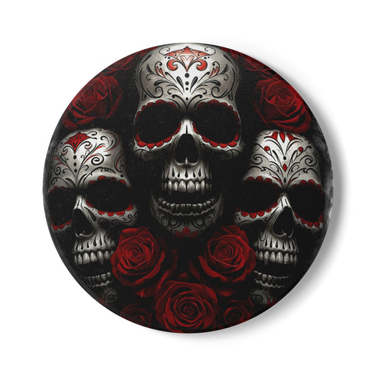 LaCatrina Edge: Bold Ceramic Coaster