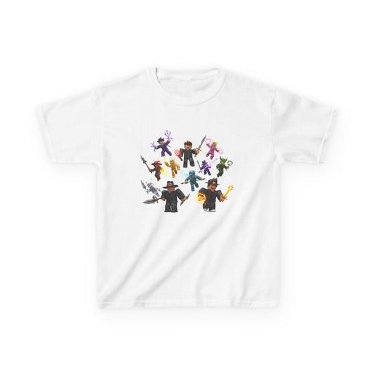 Pixel Pals Playground - Kids' Trendy Voxel Tee