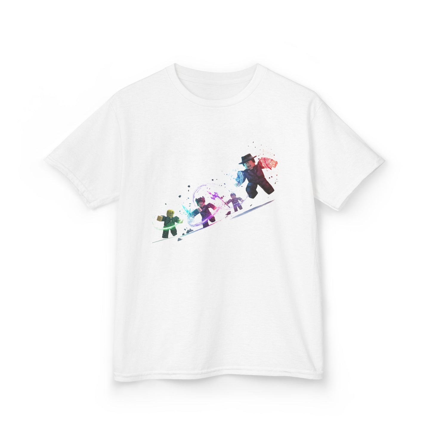 Pixel Pals Playground - Kids' Trendy Voxel Tee