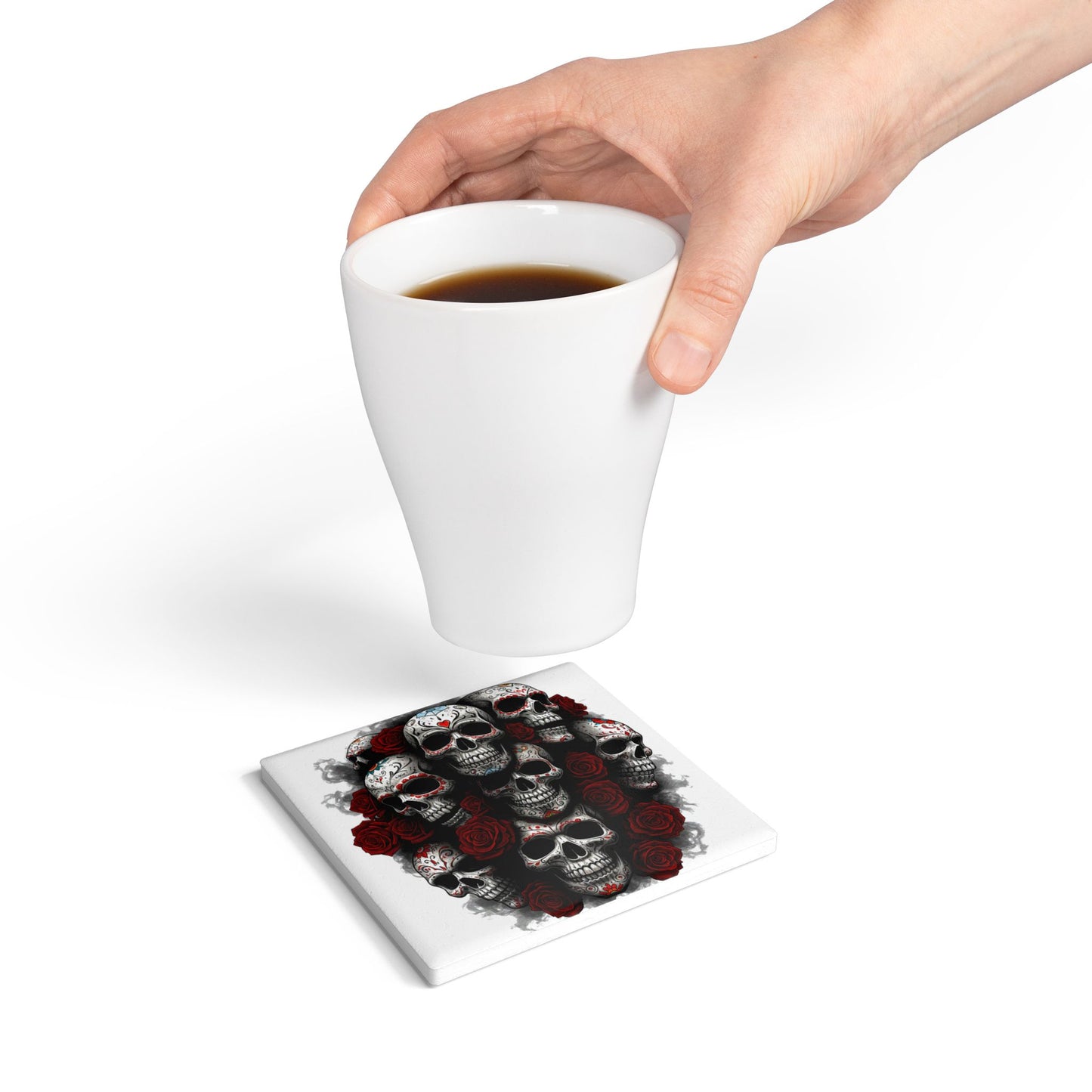 LaCatrina Edge: Ceramic Coaster #31