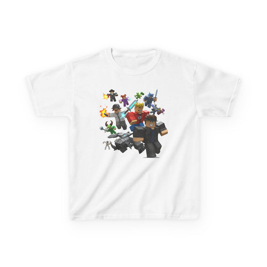 Voxel Adventure Kids Tee - Unique Pixel Art Edition