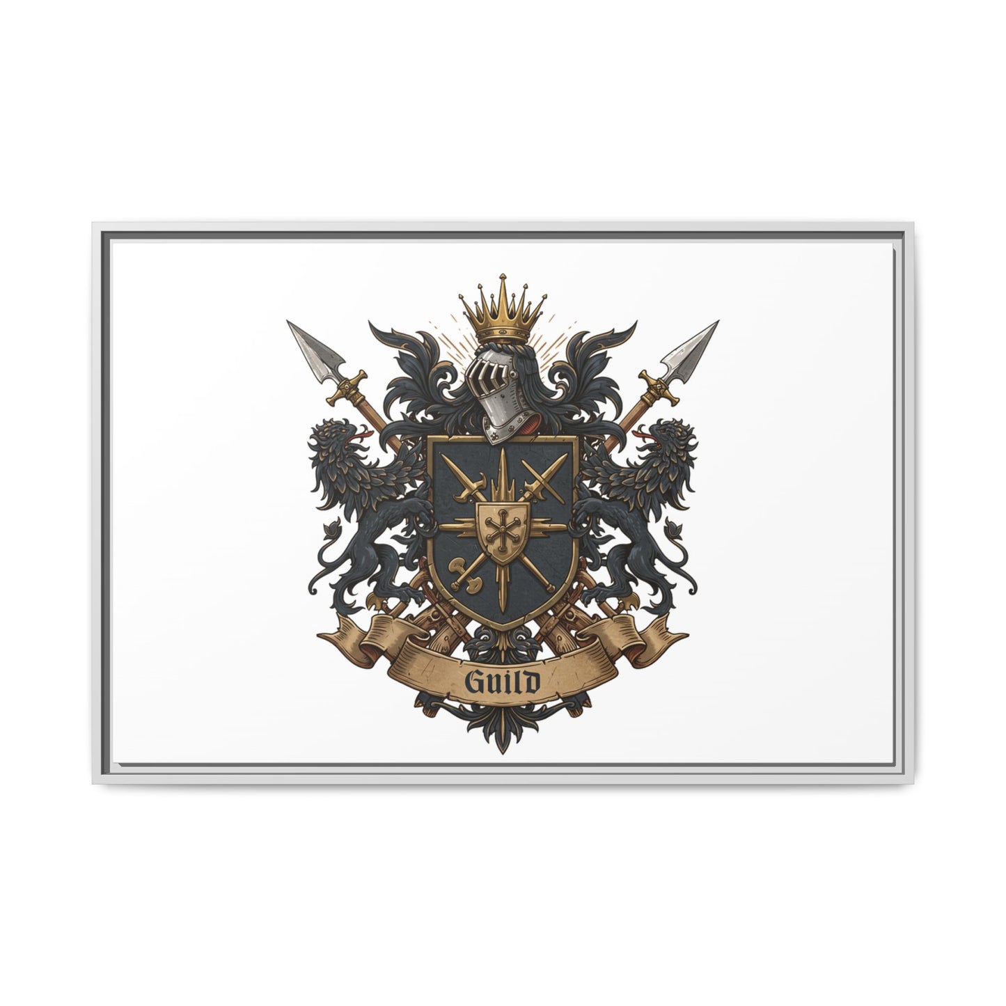 Guild Edition #3 - Professional Elegance Framed Canvas