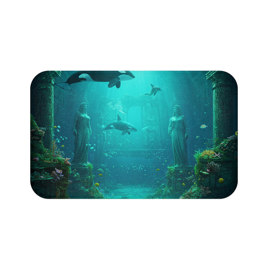 Atlantis Escape Casual Bath Mat - Dive into Comfort