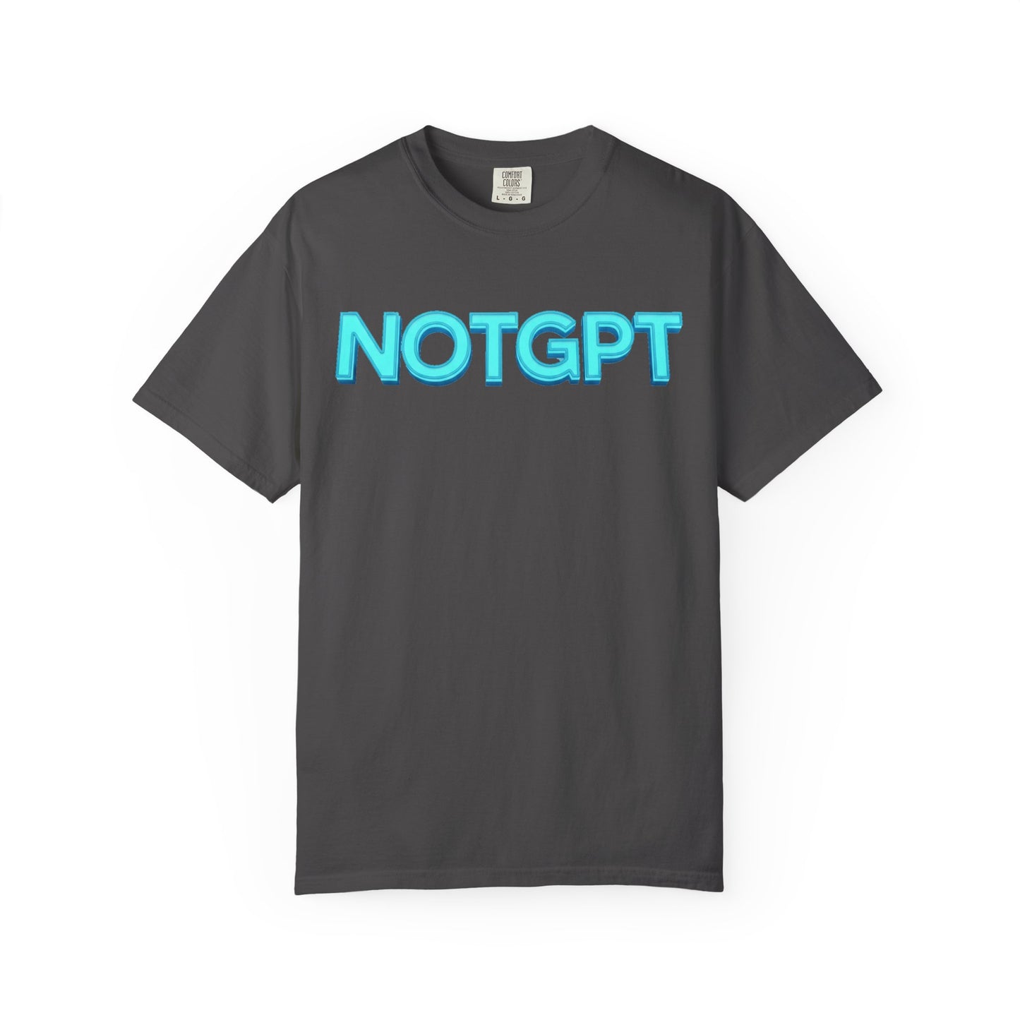 NOTGPT Daring Cyan | Regular Fit Tee